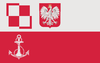 Polish naval airport flag