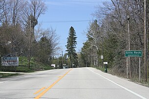 Sign on Wisconsin Highway 42