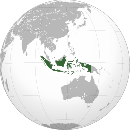 Indonesie - Localizzazione