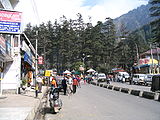 A Stroßn in Manali