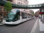 Citadis 403 in Straatsburg.