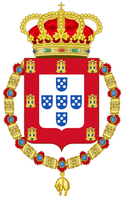 Miguel av Portugals våpenskjold