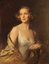 Portrait d'Hélène de Berquely-Richards, 1935, localisation inconnue.