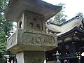 日本香取市香取神宮的三穴灯籠