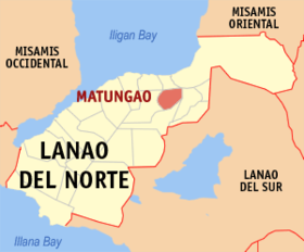 Mapa a pakabirukan ti Matungao