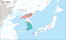 Geographic location and dates of ancient individuals in Northeast Asia. The Bronze Age West Liao River farmers (WLR_BA) display long-term genetic continuity with modern Koreans.