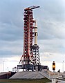 Saturn IB na štartovacom komplexe 39B