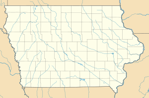 Карсон. Карта розташування: Айова