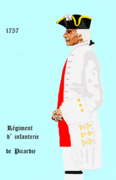 régiment de Picardie de 1757 à 1762