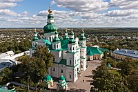 أعيد بناء دير الثالوث  [لغات أخرى]‏ في تشيرنيهيف، أوكرانيا في عام 1649.