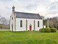 Guidel (Morbihan) : la chapelle de la Madeleine (la chapelle actuelle date de 1883).