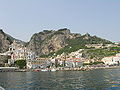 Amalfi fra sjøen