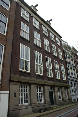 Amsterdam, Herengracht 542-544, emplacement de l'ancienne galerie du collectionneur d'art Josephus Augustinus Brentano