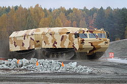Снегоболотоход ДТ-30П1 на выставке Russian Expo Arms 2013