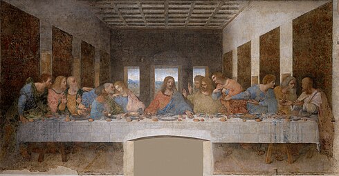 Das Abendmahl, Leonardo da Vinci, 1494–1498