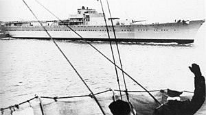 Podoba křižníku Lützow v dubnu 1940