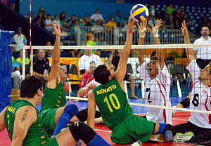 כדורעף נכים במסגרת המשחקים הפאראלימפיים.