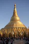 La pagode Shwedagon à Rangoun.