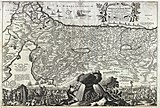 Keur, 1702 (basado en Visscher y Stoopendaal, 1650-9).[19]​