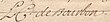 Signature de Louis-Charles Ier