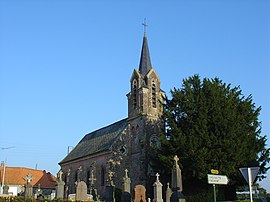 The church of Beauvois