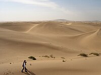 Ambiente desertico caratterizzato da dune eoliche