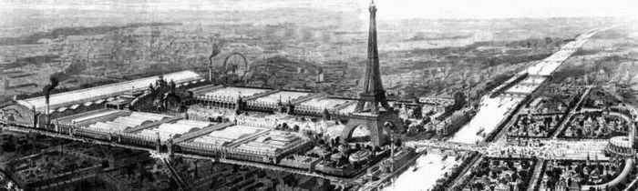 Ilustração da Exposition Universelle, 1900.