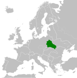 Puolan kenraalikuvernementti vuonna 1942.