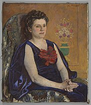 Portret Haliny Zadęckiej (1940-1945), Muzeum Narodowe w Krakowie