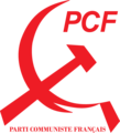 Logo of the French Communist Party (1980‒1996)
