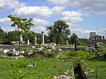 Vy över ruinerna efter Nicopolis ad Istrum