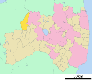 西会津町位置図