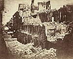 Damaged Dominican monastery on Via Toledo