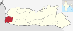 Location in Meghalaya