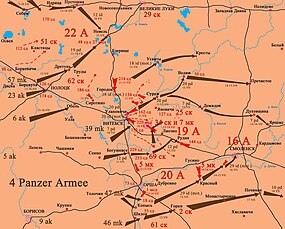 První etapa bitvy o Smolensk