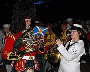 Member of the Band of the Royal Regiment of Scotland, 2007