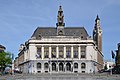 Hôtel de ville de Charleroi (Belgique) dont le beffroi est inscrit au patrimoine de l'Unesco.