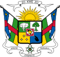 Coat of arms جمهوری آفریقای مرکزی