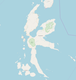Tidore trên bản đồ Halmahera