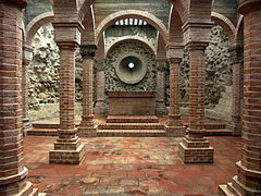 A Dömösön található középkori kolostor altemploma