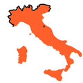 Italien vor dem Grenzvertrag von Rapallo 1870