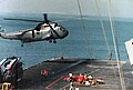 HH-3A於好人理查號航空母艦