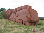 Brick train bij Darlington aan de A66