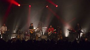 Calexico performing in 2016
