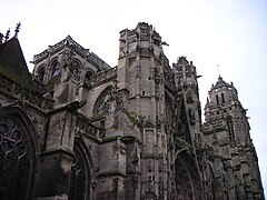 Vue depuis le Transept nord de l'édifice.