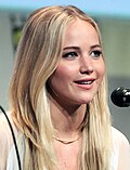 Photo of Jennifer Lawrence at the 2015 San Diego Comic-Con International.