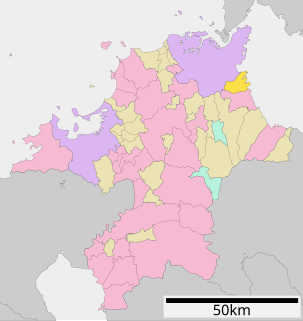 苅田町位置図