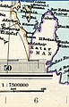 Il-Qatar fuq mappa mfassla fl-1891 minn Adolf Stieler