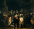 A Companhia do Capitão Frans Banning Cocq e do Tenente Willem van Ruytenburch, de 1642, é o quadro mais famoso de Rembrandt