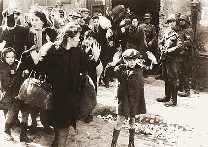 Varşova Gettosu Ayaklanması (19 Nisan - 16 Mayıs 1943) (Üreten: Alman Ordusu)